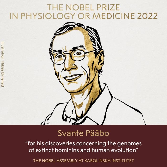 The Nobel Prize in Physiology or Medicine 2022